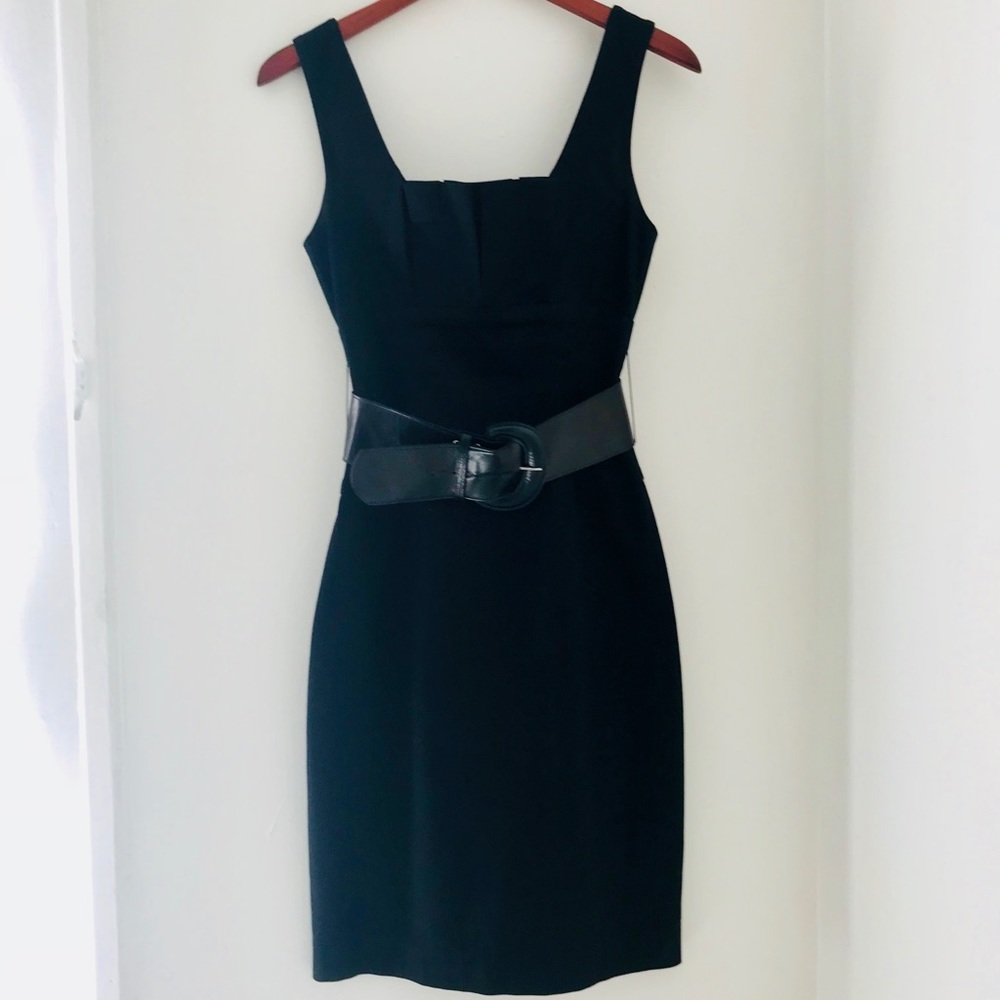 Black Halo Dress -Navy
